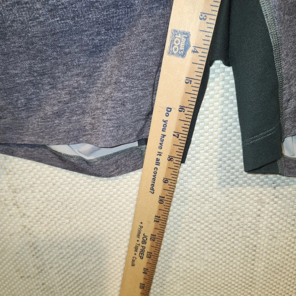 Lululemon Mens Heathered Grey Athletic Gym Training Shorts Liner Pocket 3830